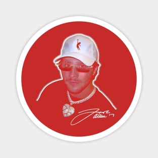 Josh Allen Funny Meme, Buffalo Football Retro Magnet